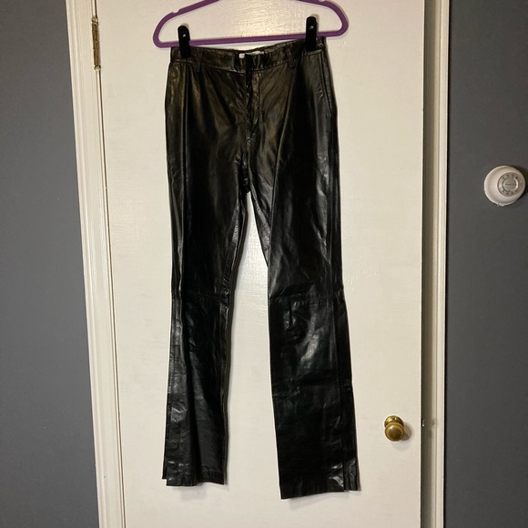 CHAIKEN & CAPONE Leather Pants - Picture 5 of 5
